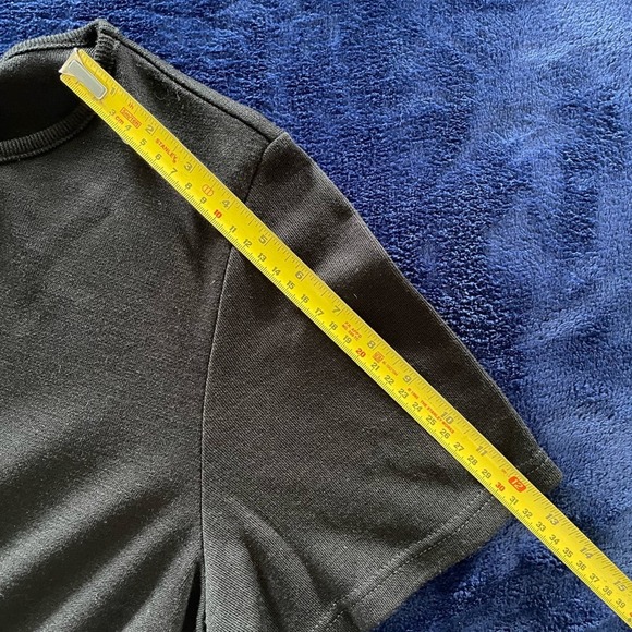 Lane Bryant Womens Basic Black Short Sleeve Dress NWT size 14/16 - Picture 5 of 6